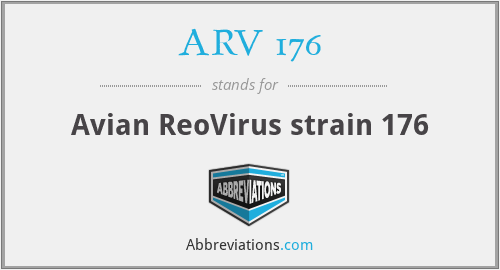 ARV 176 - Avian ReoVirus strain 176